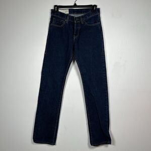 Imogene Willie Barton Jeans Raw Indigo Denim Women's Size 26 Straight Leg Pants